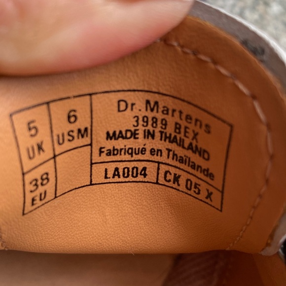 Doc Martens "tuxedo" dress shoes - Picture 11 of 13